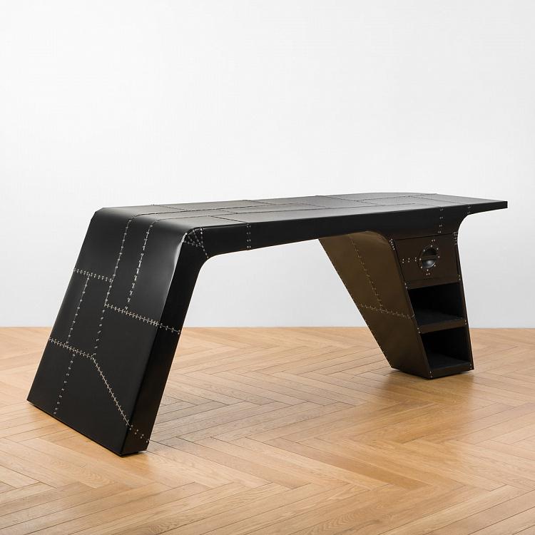 Wing Desk RM алюминий Jet Black Письменный стол